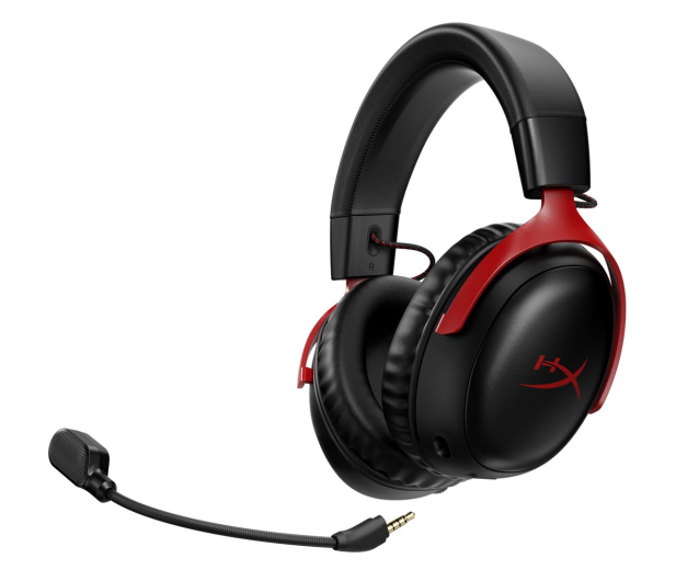 HYPERX Cloud III Wireless Black/Red - 1170699 - zdjęcie 4